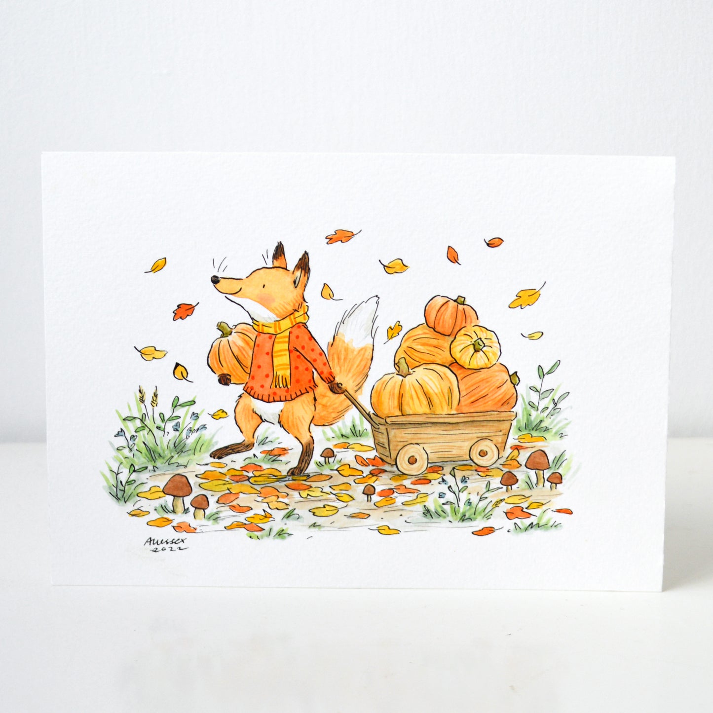 Pumpkin fox